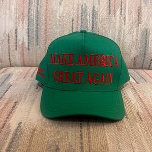 Donald Trump Cali-Fame Green Christmas 2024 Victory Hat MAGA Hat - Authentic!